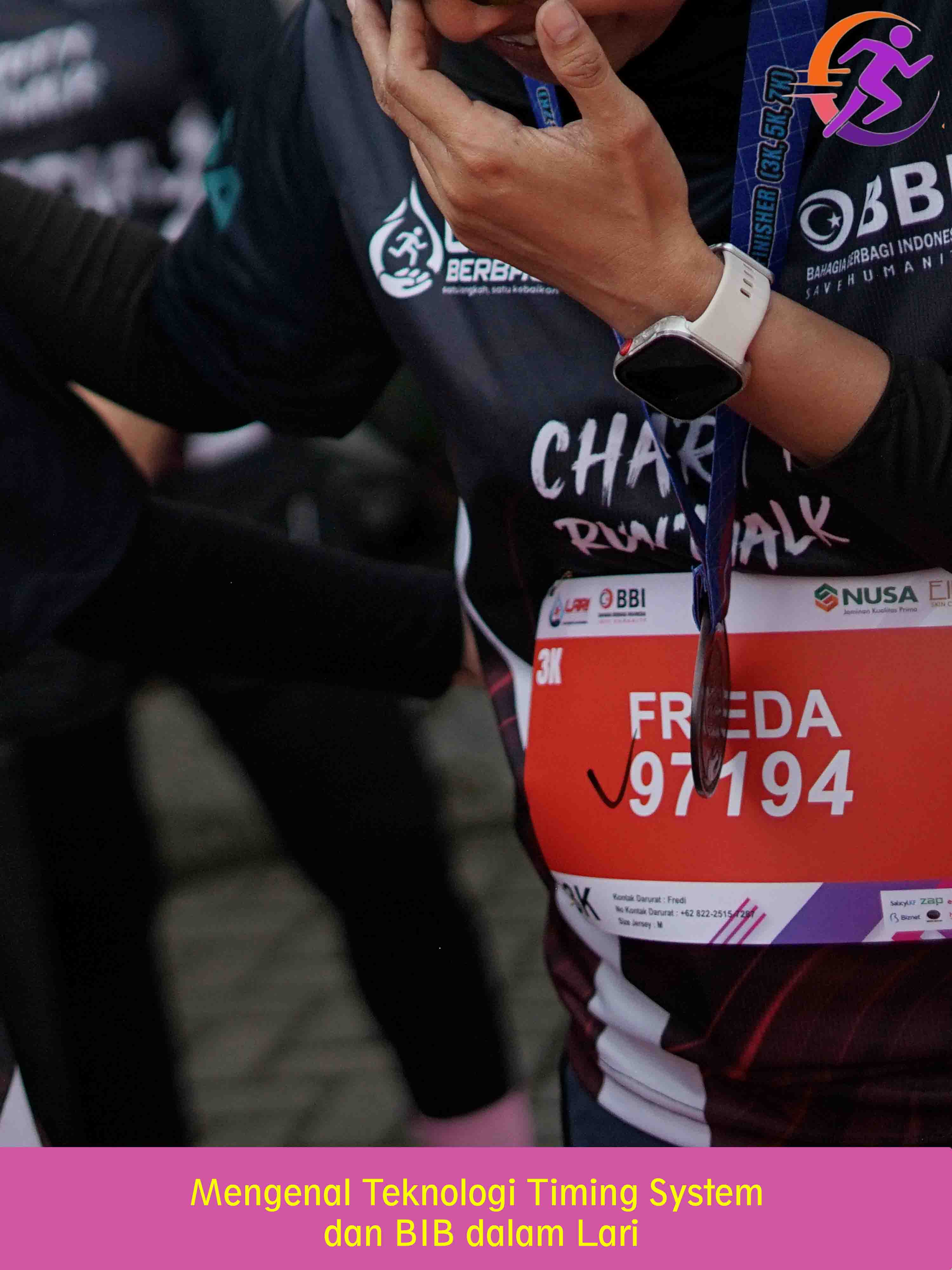 Mengenal Teknologi Timing System dan BIB dalam Lari